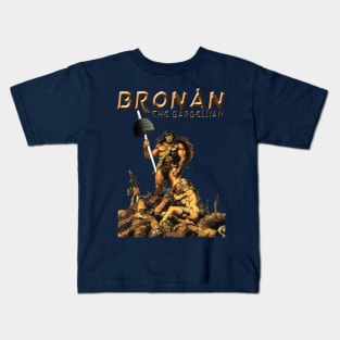 Bronan The Barbellian Kids T-Shirt